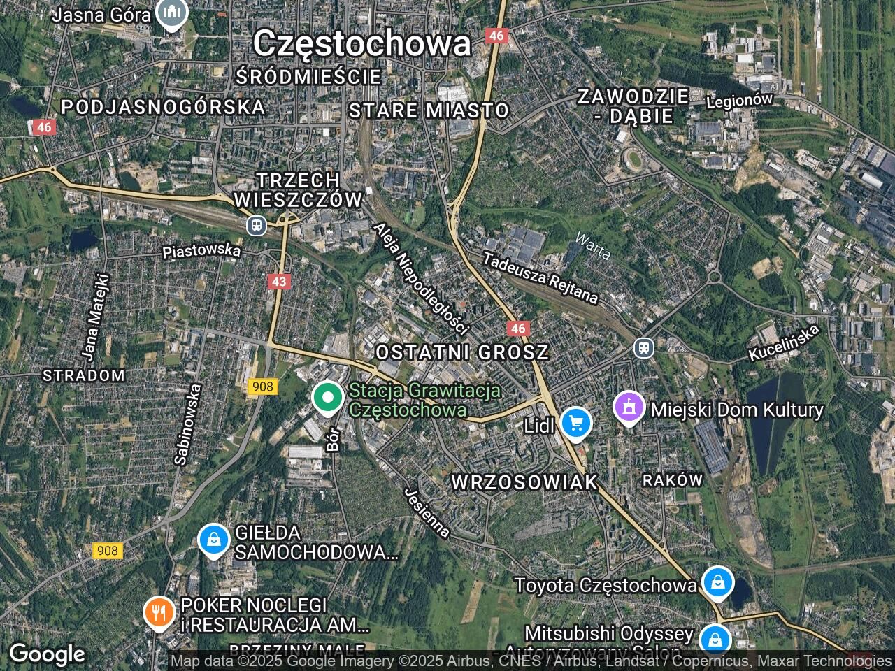Nieruchomość komercyjna Częstochowa Ostatni Grosz, ul. Równoległa