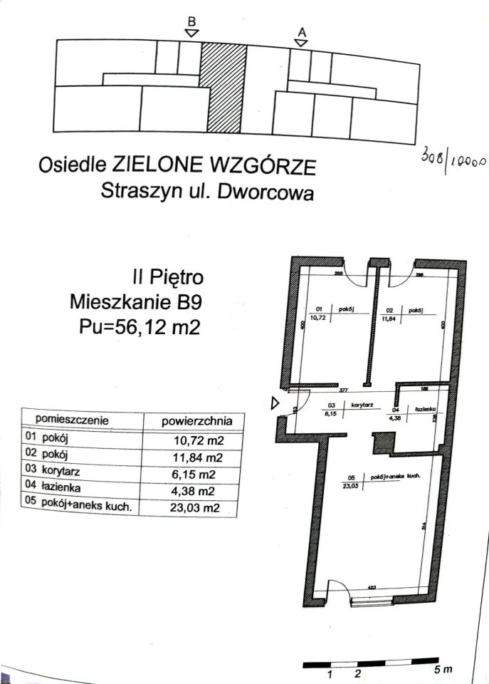 Mieszkanie 3-pokojowe Straszyn, ul. Dworcowa. Zdjęcie 7