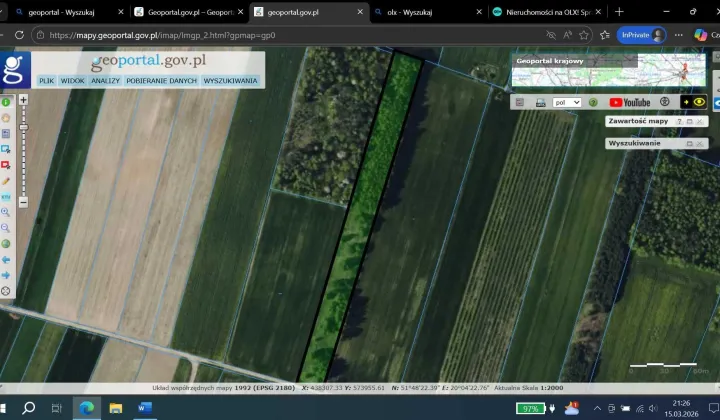 Działka rolna Prusy