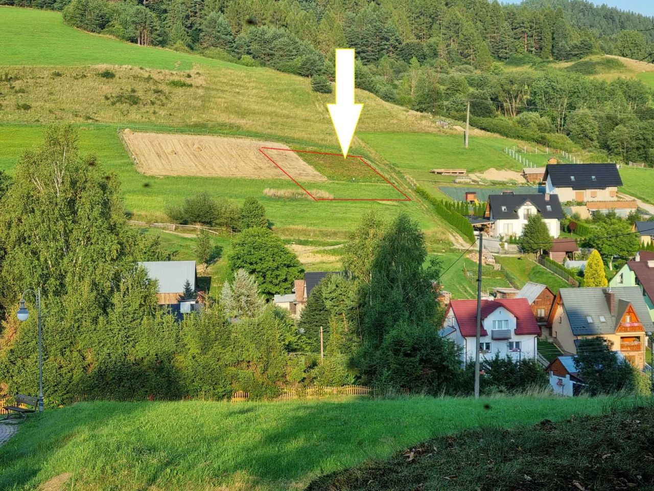 Działka budowlana Złockie. Zdjęcie 1