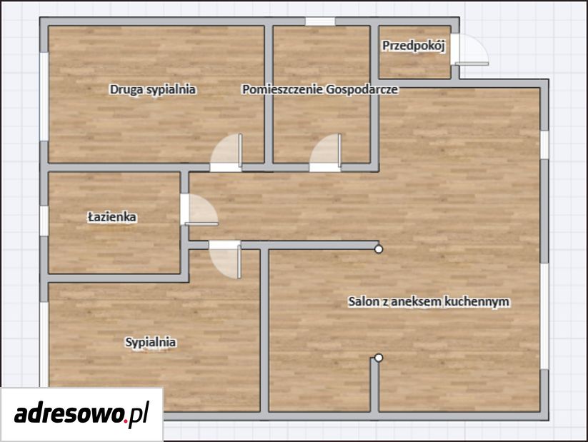 dom wolnostojący, 3 pokoje Rydzyna. Zdjęcie 21