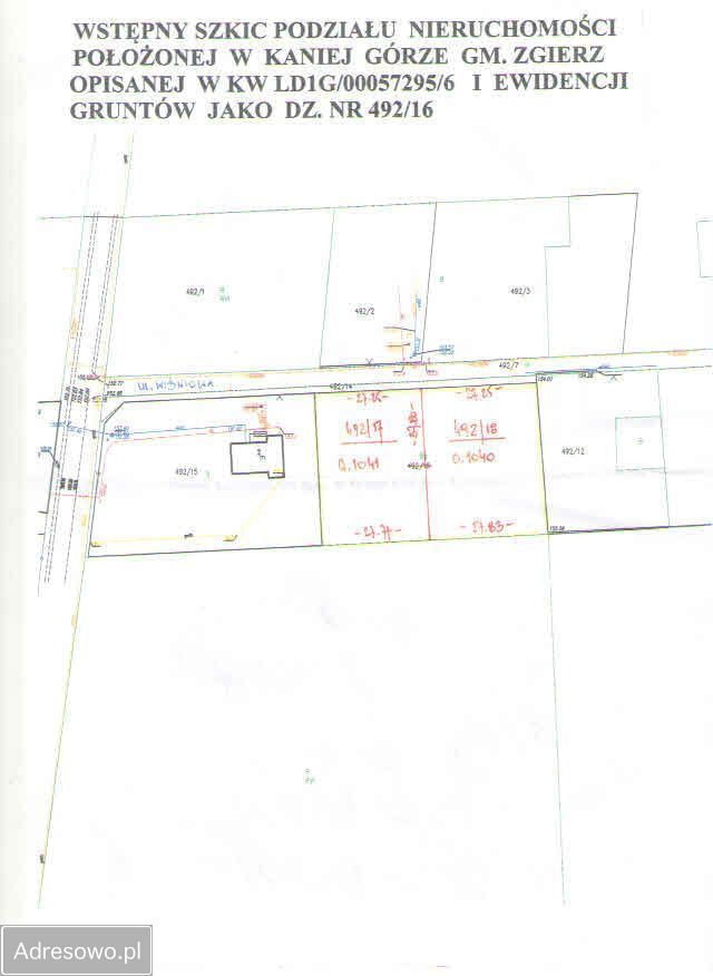 Działka budowlana Kania Góra. Zdjęcie 7