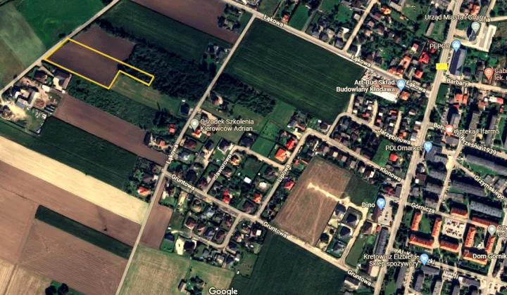 Działka budowlana Kłodawa