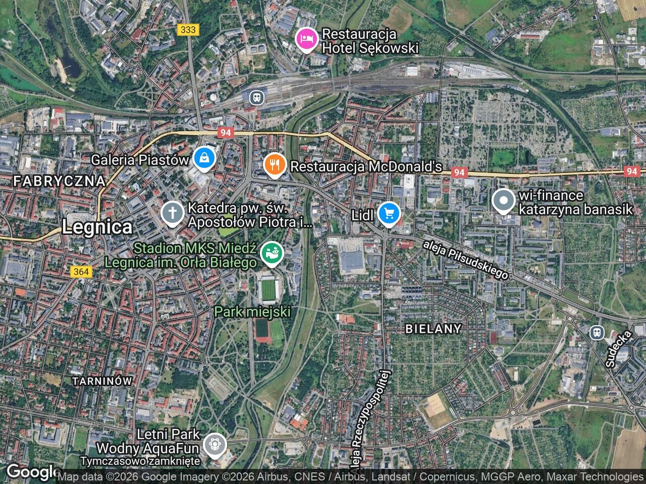 Działka budowlana Legnica Centrum, ul. Kręta