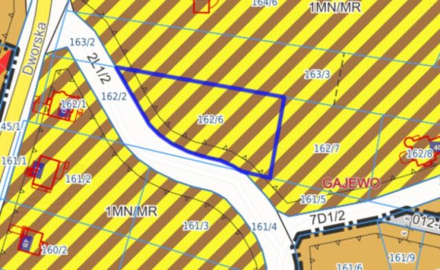 Działka budowlana Gajewo. Zdjęcie 9