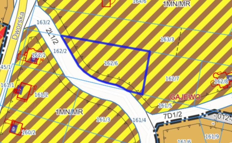 Działka budowlana Gajewo. Zdjęcie 9