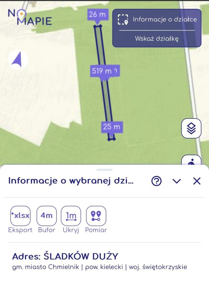 Działka leśna Śladków Duży. Zdjęcie 3