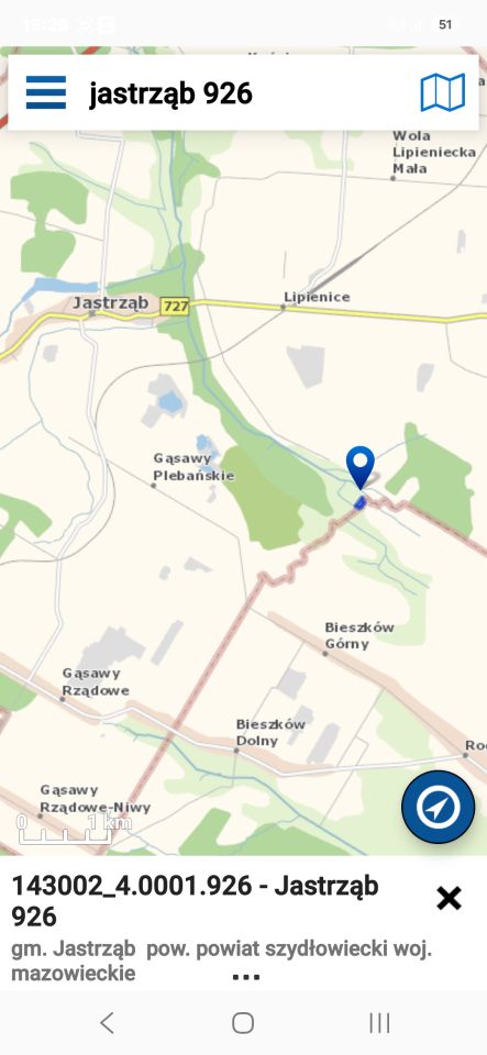 Działka leśna Jastrząb. Zdjęcie 2