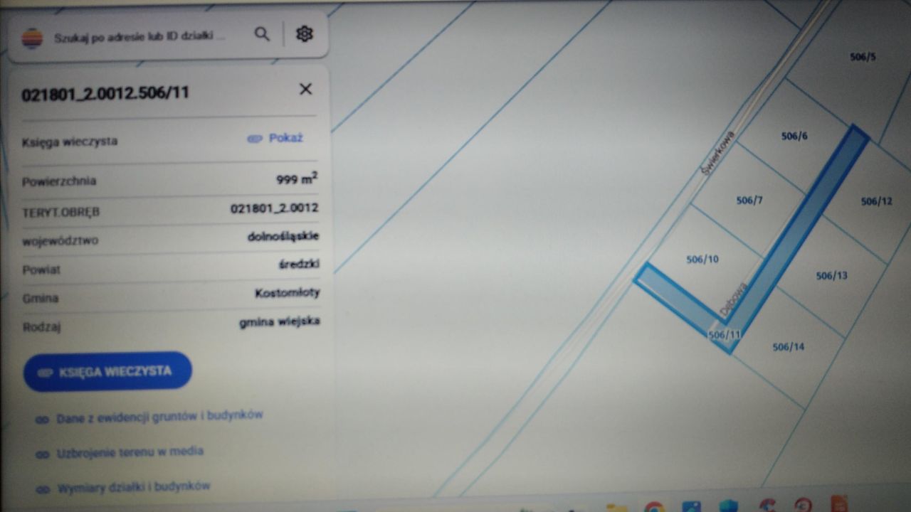 Działka rolno-budowlana Osiek, ul. Dębowa. Zdjęcie 5