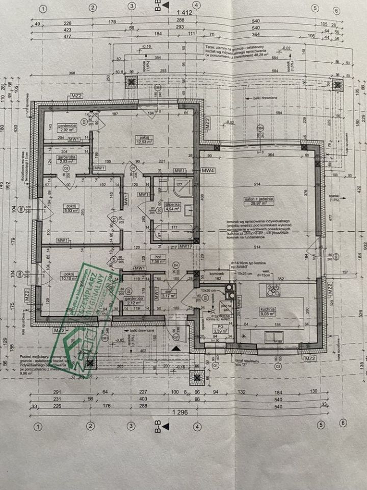 dom wolnostojący Rybno. Zdjęcie 2