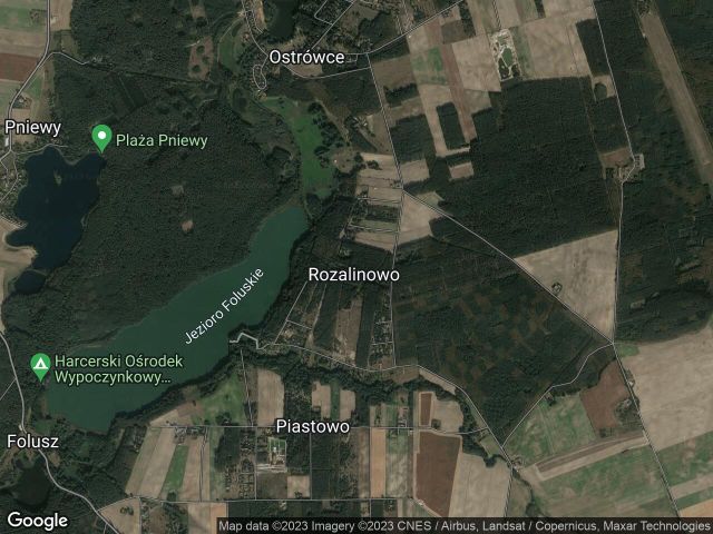 Działka rekreacyjna Rozalinowo. Zdjęcie 1