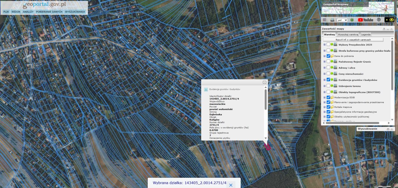 Działka rolno-budowlana Kuligów, ul. Dębinowa. Zdjęcie 14