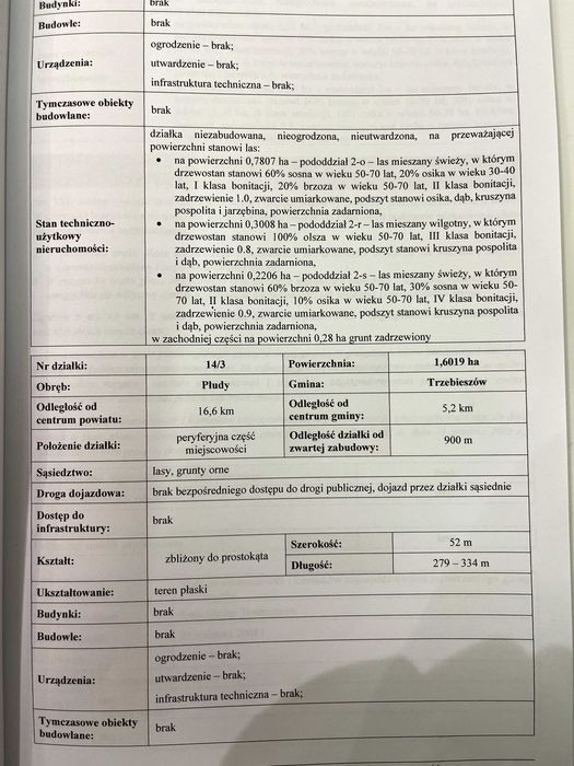 Działka leśna Płudy. Zdjęcie 4