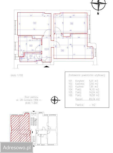 kamienica Poznań Dębiec, ul. 28 Czerwca 1956 r.. Zdjęcie 11