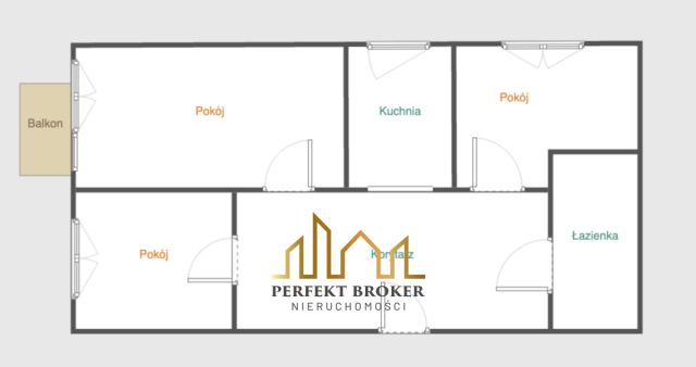 Mieszkanie 3-pokojowe Lublin, ul. Zachodnia. Zdjęcie 10