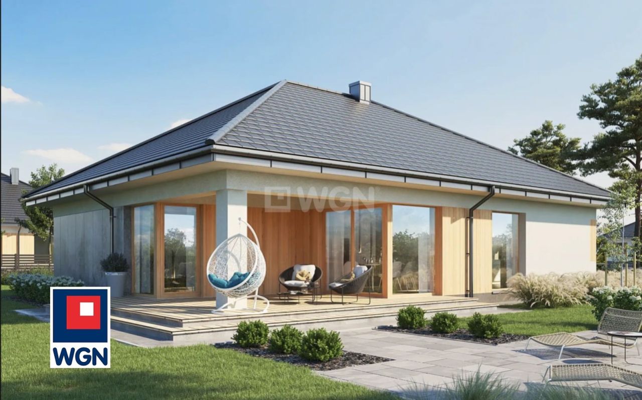 Gajewo Dom wolnostojący - stan surowy zamknięty - 115 m² - 3 pokoje