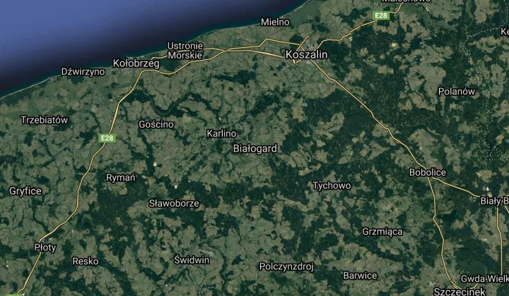 Działka rod Białogard, ul. Haliny Konopackiej