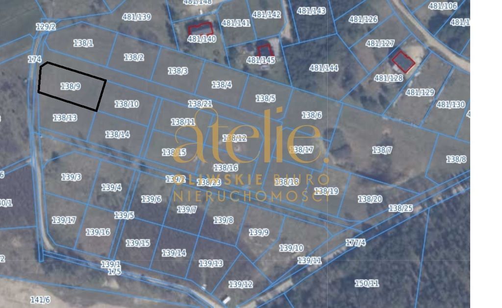 Działka budowlana Koleczkowo. Zdjęcie 3