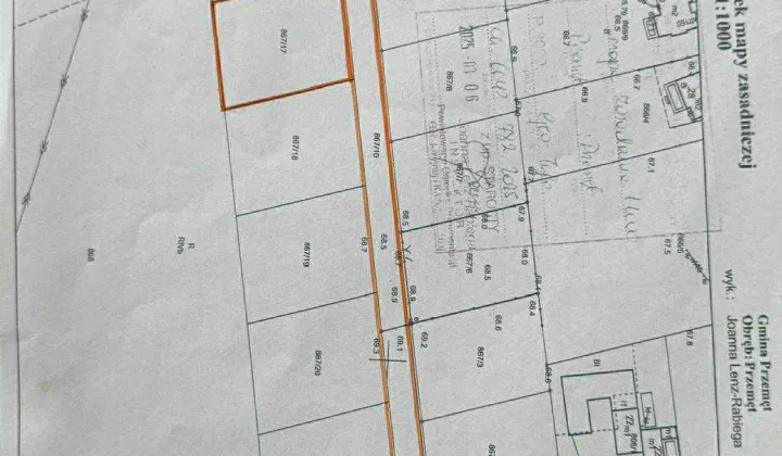 Działka budowlana Przemęt, ul. Słoneczna