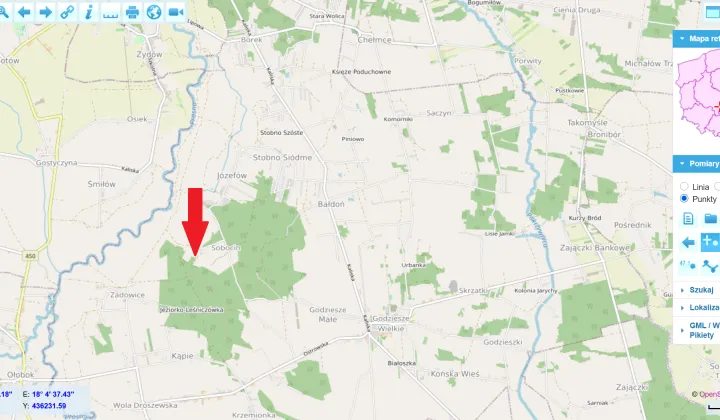Działka budowlana Sobocin