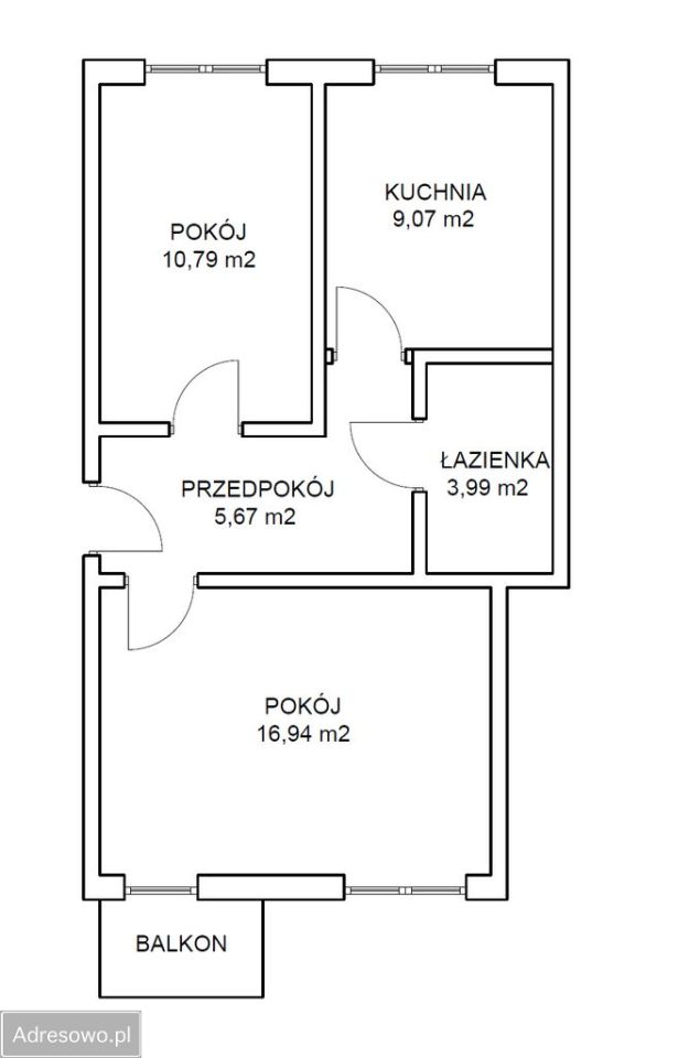 Mieszkanie 2-pokojowe Rzeszów, ul. Krajobrazowa. Zdjęcie 7