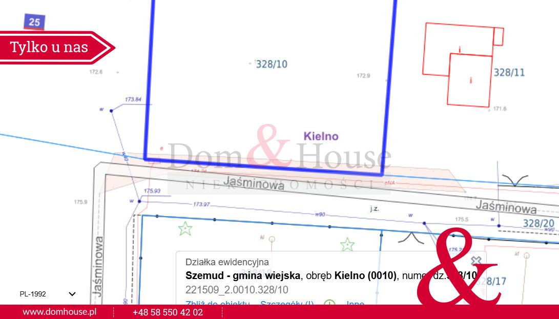 Działka rekreacyjna Kielno Bożanka, ul. Jaśminowa. Zdjęcie 9