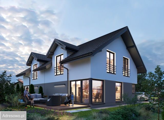 bliźniak, 4 pokoje Osieczany. Zdjęcie 1