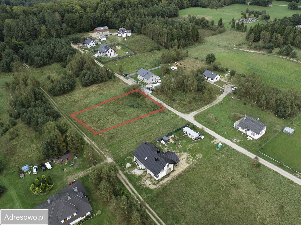 Działka budowlana Jodłowno, ul. Polna. Zdjęcie 5