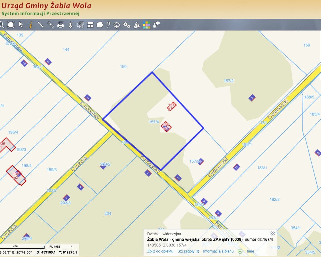 siedlisko Zaręby, ul. Kuropatwy. Zdjęcie 9