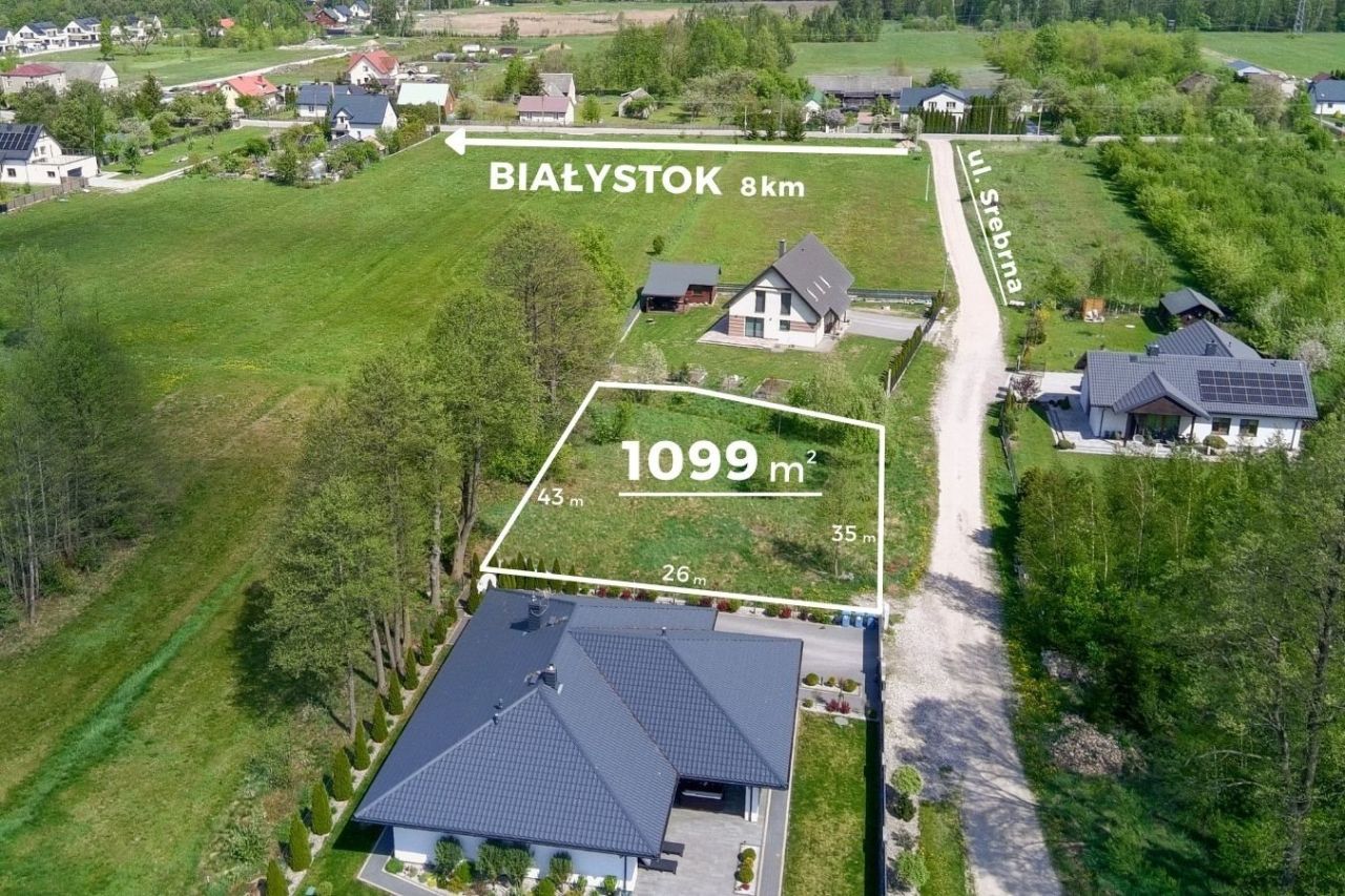 Działka rolna Henrykowo, ul. Srebrna. Zdjęcie 1