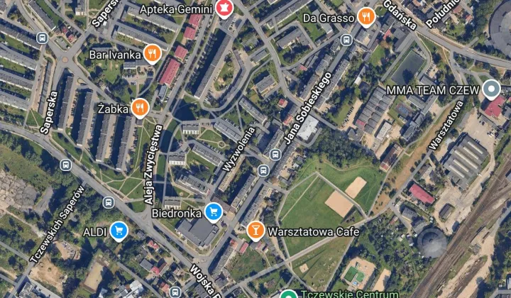 Mieszkanie 1-pokojowe Tczew, ul. Wyzwolenia