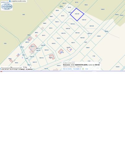 Działka budowlana Magierów. Zdjęcie 1