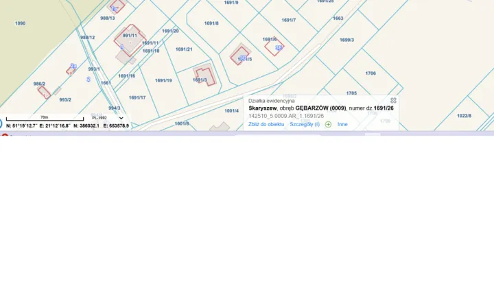 Działka budowlana Magierów