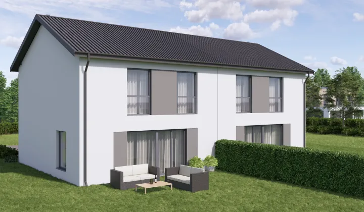 bliźniak, 4 pokoje Bojszowy, ul. Jedlińska