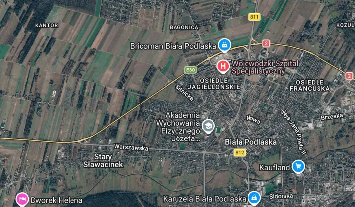 Działka budowlana Biała Podlaska, ul. Sworska