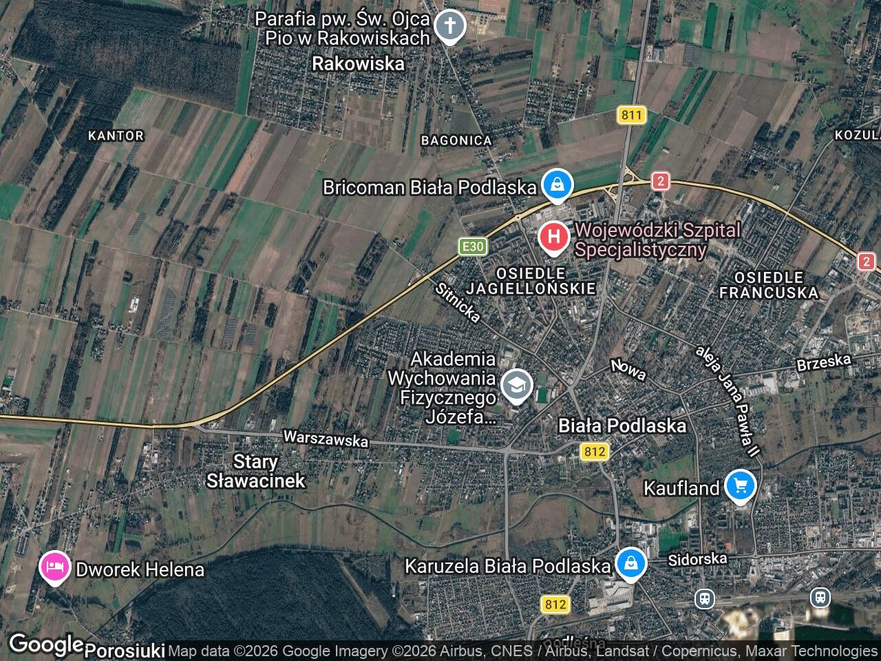Działka budowlana Biała Podlaska, ul. Sworska. Zdjęcie 1