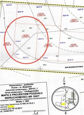 Działka budowlana Białystok Bagnówka, ul. Afrodyty. Zdjęcie 1