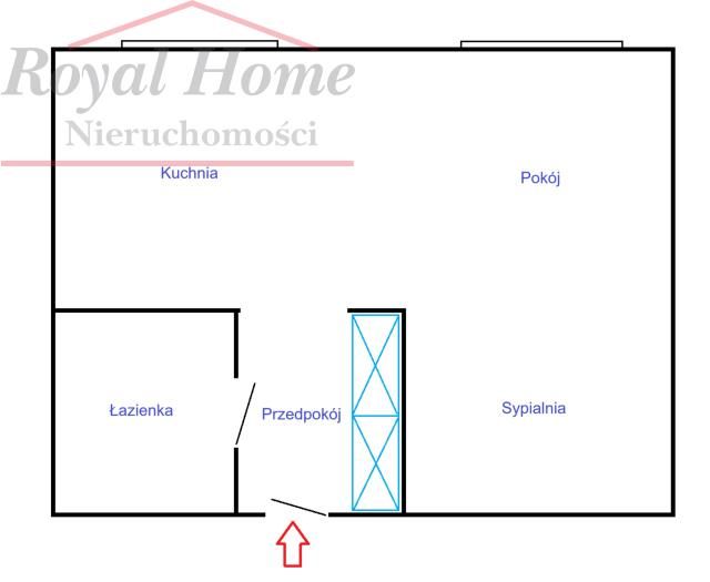 Mieszkanie 1-pokojowe Wrocław Śródmieście, ul. Henryka Sienkiewicza. Zdjęcie 13