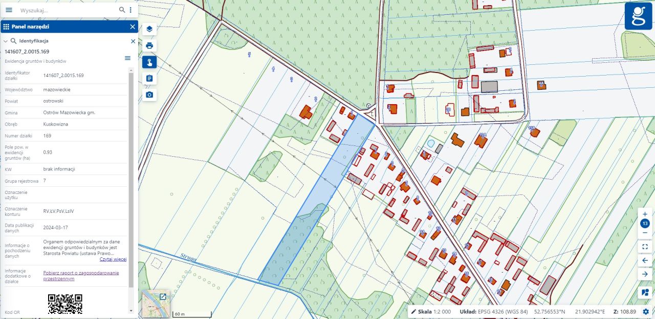 Działka rolno-budowlana Kuskowizna Dudy. Zdjęcie 2