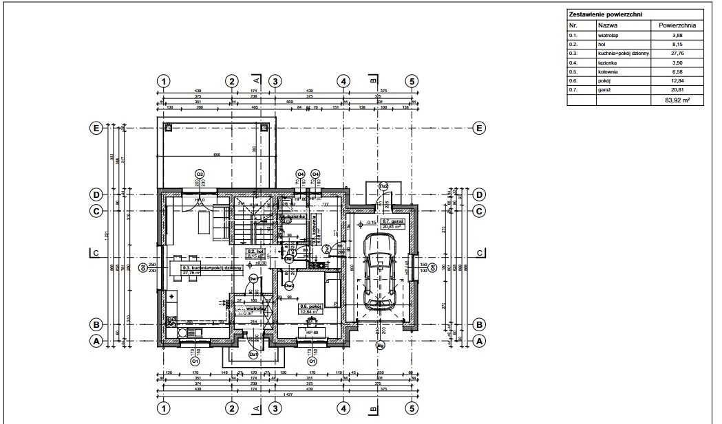 dom szeregowy Skalbmierz, ul. Wincentego Witosa. Zdjęcie 8