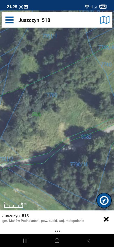 Działka rolna Juszczyn Dział