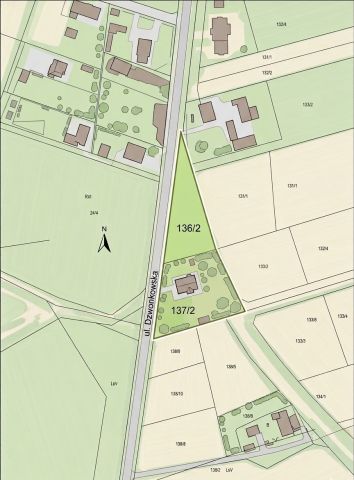 Działka budowlana Sławica, ul. Dzwonowska. Zdjęcie 2