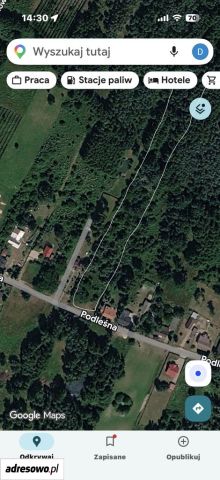 Działka rolno-budowlana Budy Zaklasztorne, ul. Podleśna. Zdjęcie 1