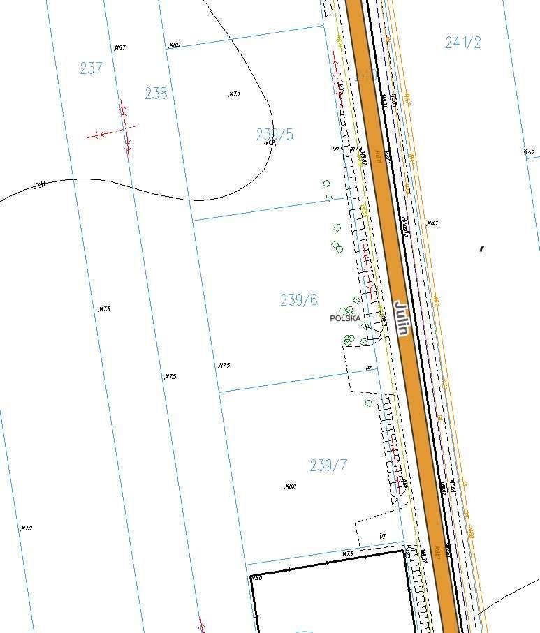 Działka budowlana Ryki Julin. Zdjęcie 2