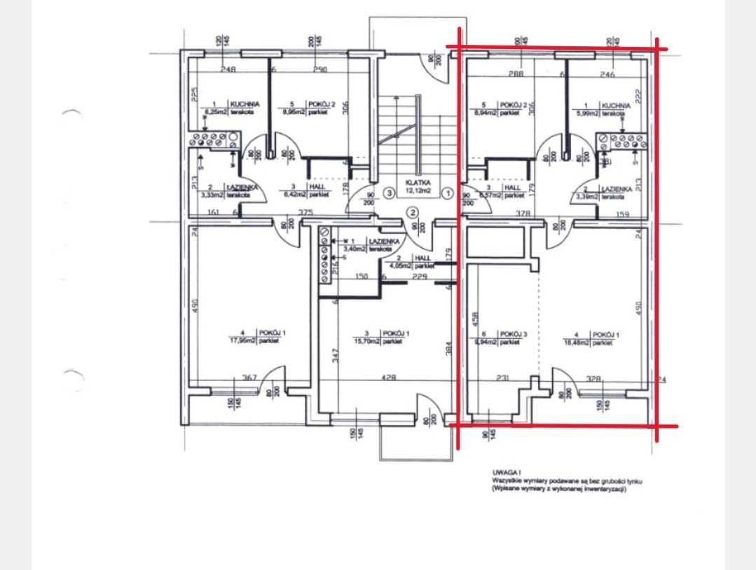 Mieszkanie 3-pokojowe Kraków Dębniki. Zdjęcie 8