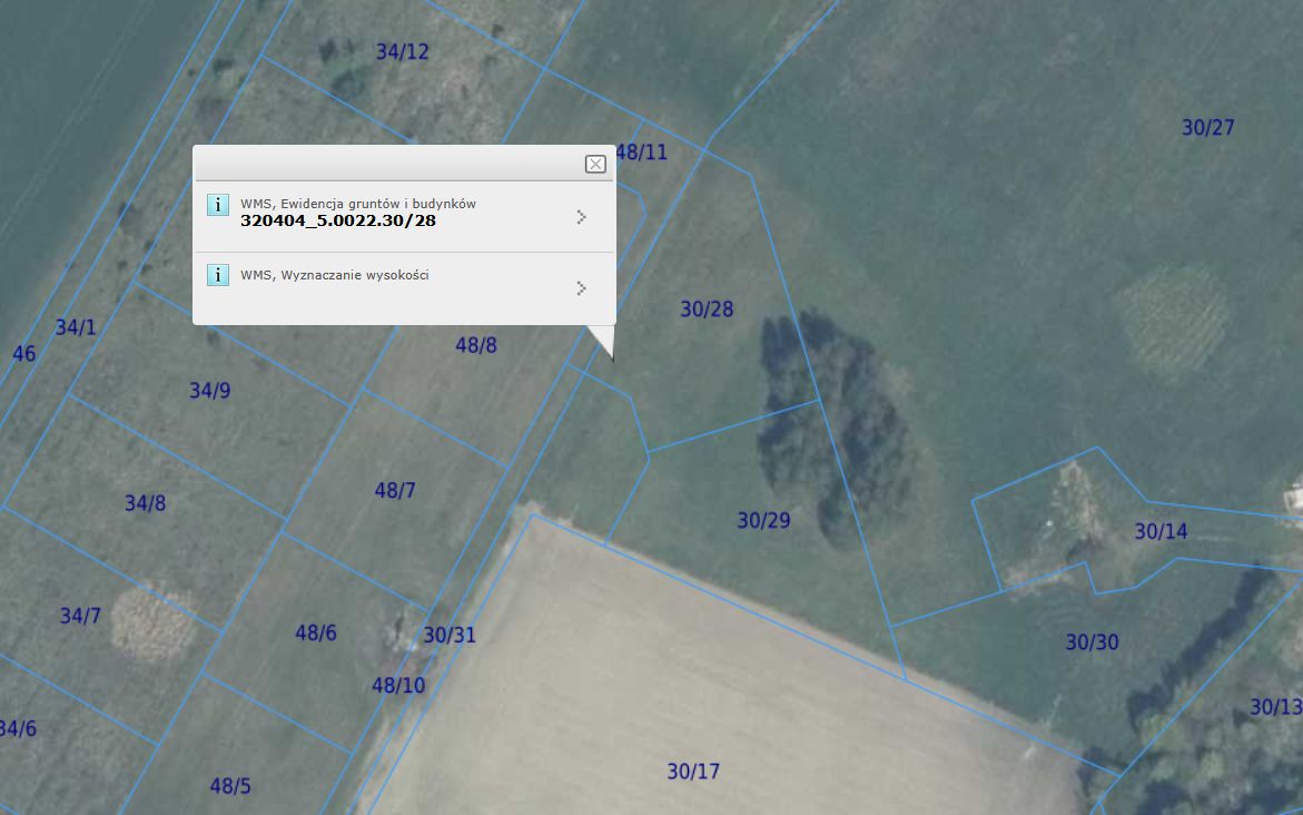 Działka budowlana Miętno