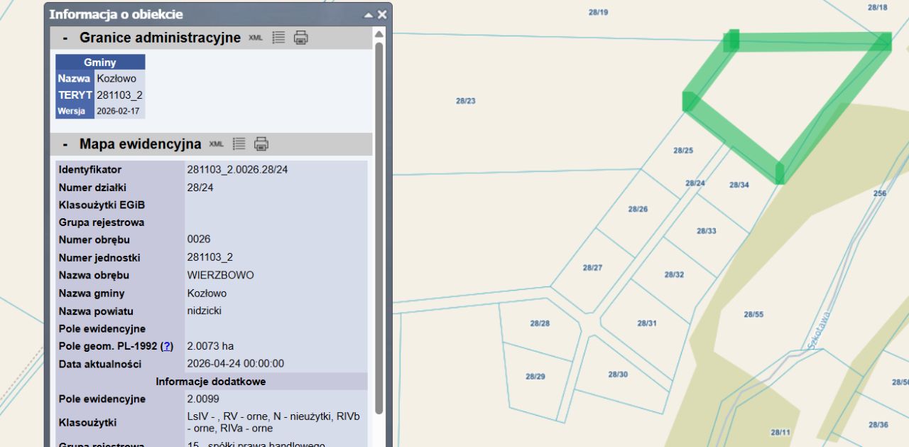 Działka rolno-budowlana Gołębiewo. Zdjęcie 3