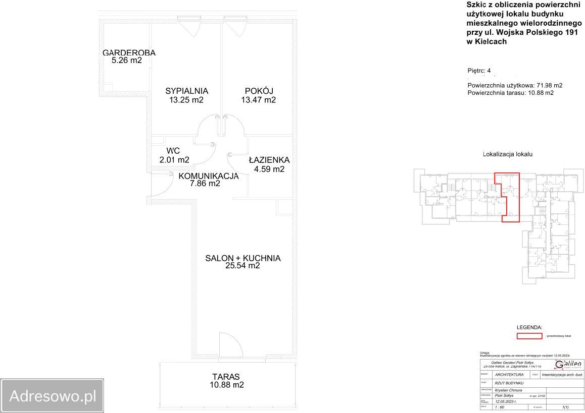 Mieszkanie 2-pokojowe Kielce Wietrznia, ul. Wojska Polskiego. Zdjęcie 7