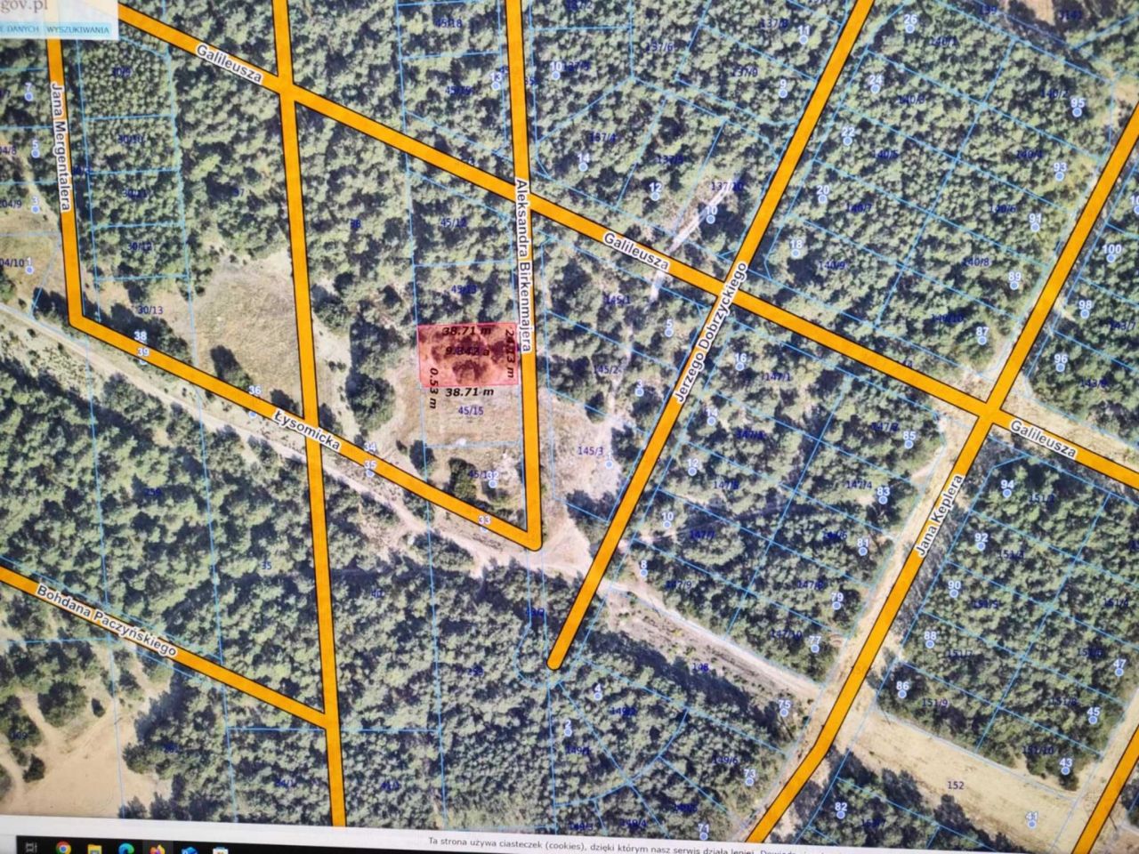 Działka budowlana Toruń, ul. Aleksandra Birkenmajera. Zdjęcie 3