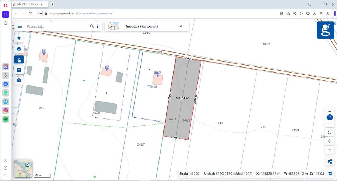 Działka rolno-budowlana Morawki. Zdjęcie 3